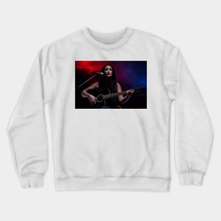 Guitar Lady Crewneck Sweatshirt